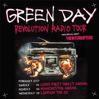 Green Day Revolution Radio 2017 UK Tour