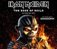 Iron Maiden 2017 Book of Souls world tour