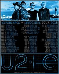 U2 Experience and Innocence World Tour 2018